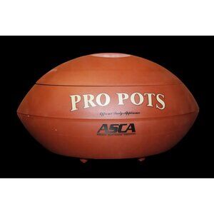 ASCA Pro Pots NFL NCAA Football Kitchen Slow Cooker Crockpot 1.5 Quart NIB VTG